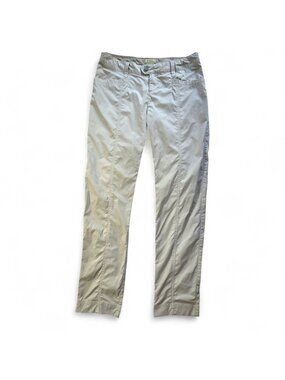 Royal Robbins Womens Lightweight Stretch Cargo Pants Beige Size 8 Nylon Blend